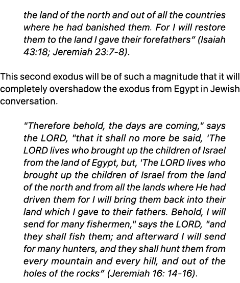 the land of the north and out of all the countries where he had banished them. For I will restore them to the land I ...