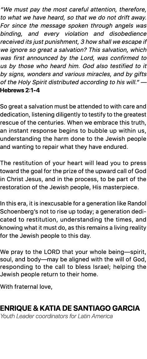 “We must pay the most careful attention, therefore, to what we have heard, so that we do not drift away. For since th...