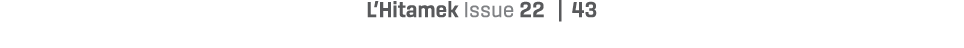 L’Hitamek Issue 22 | 43