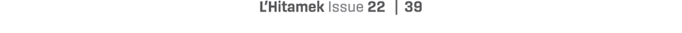 L’Hitamek Issue 22 | 39
