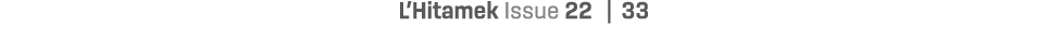 L’Hitamek Issue 22 | 33