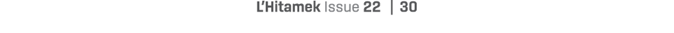 L’Hitamek Issue 22 | 30